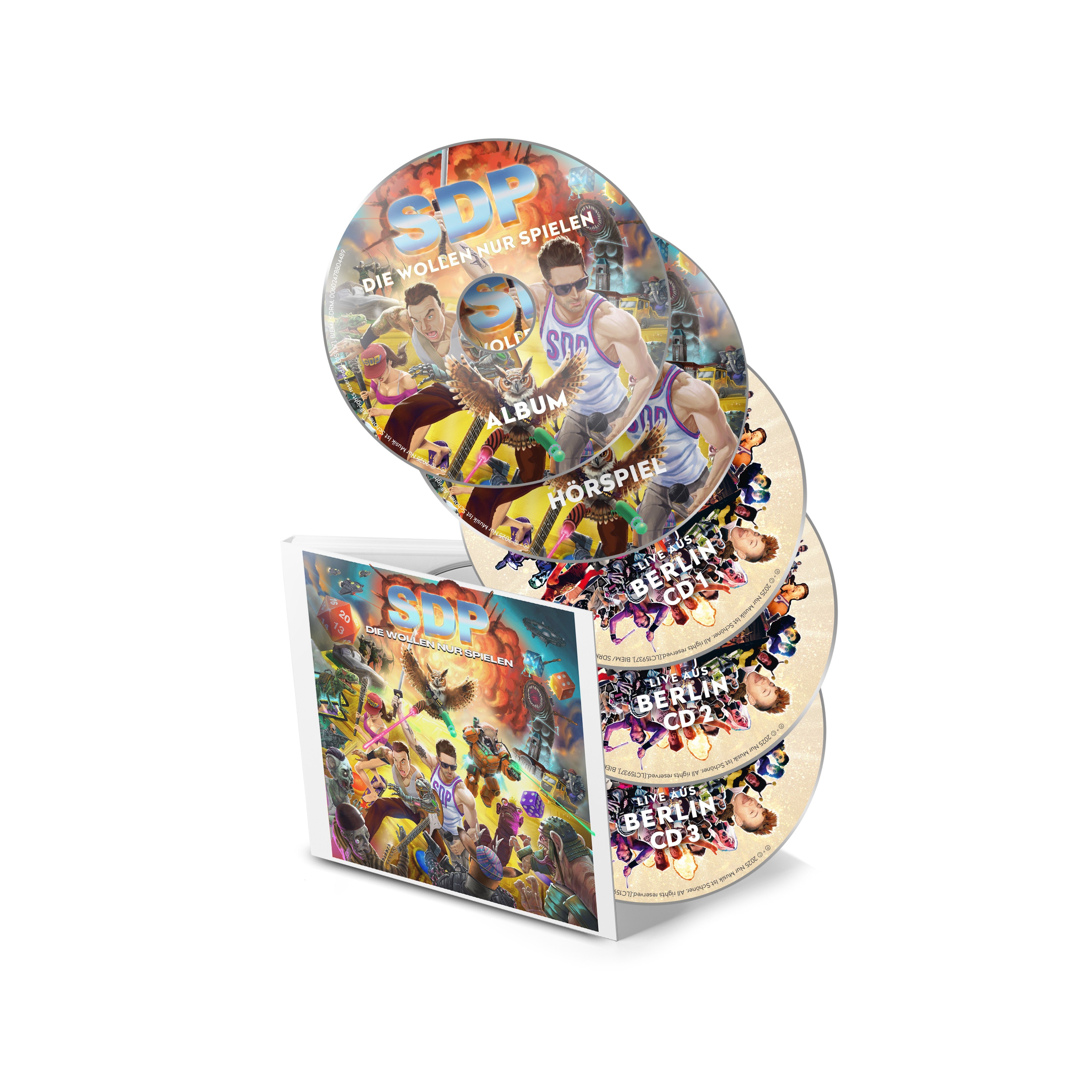 SDP Die Wollen Nur Spielen Ltd. Ultimate Game Edition 424344
