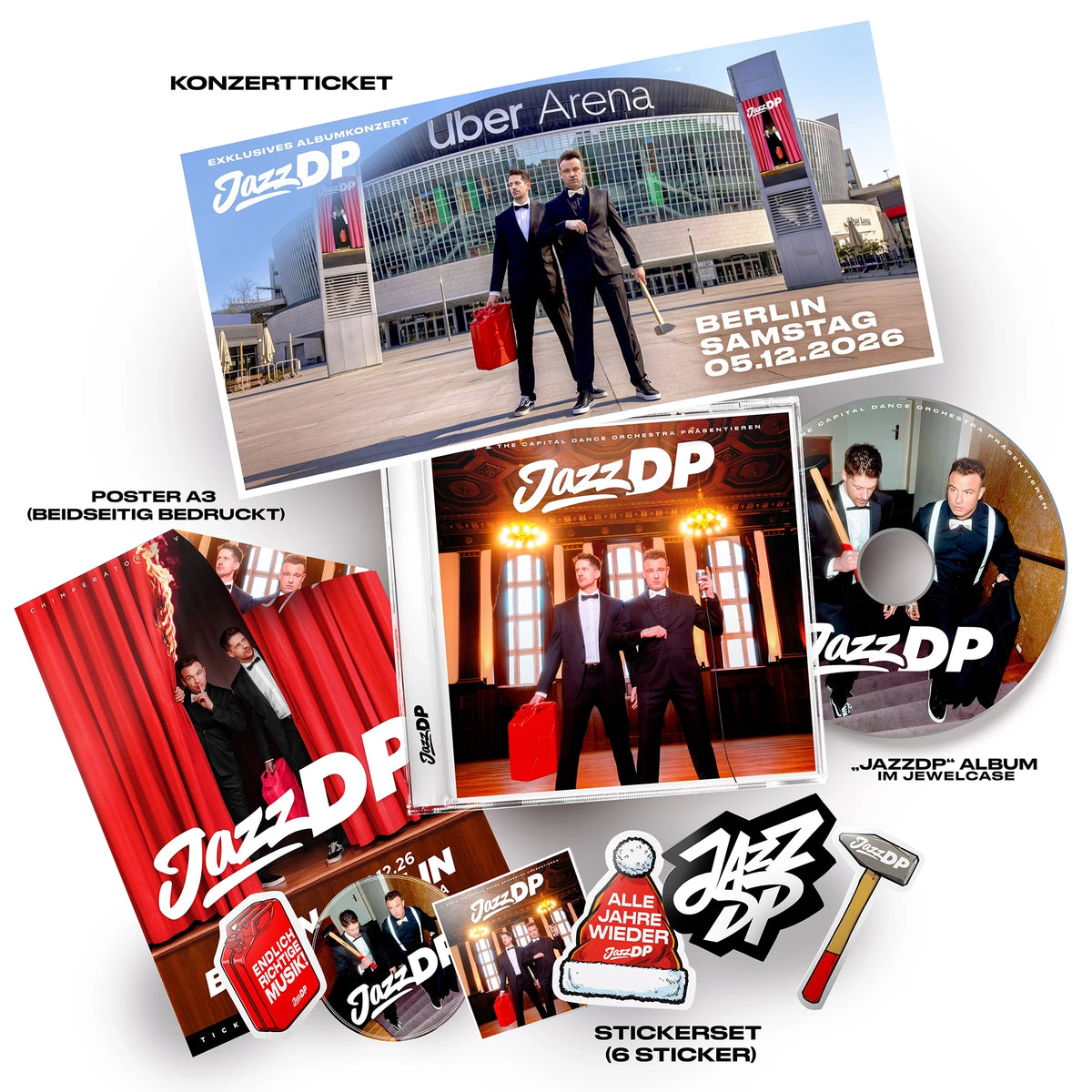 SDP JazzDP 2 x Ticket Sitzplatz Oberrang | Sa 05.12.2026 | EU 445805